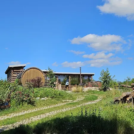 Kaszubskie Wzgorze - Caloroczne Domki Drewniane Perlino Exterior photo